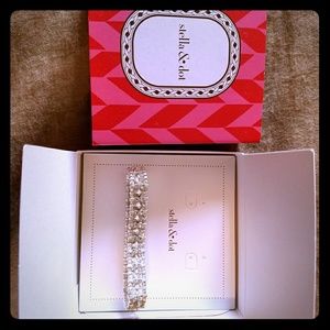 Stella & Dot silver bracelet